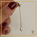 14 k gold-filled Freshwater Pearl| Drop Earrings Dangling Long Chain Earrings|  Dangle Stud Earrings Jewelry Gifts for Women Girls Birthday - sjewellery|sara jewellery shop toronto
