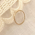 Sparkle Twist | Gold Filled Stacking Ring - sjewellery|sara jewellery shop toronto