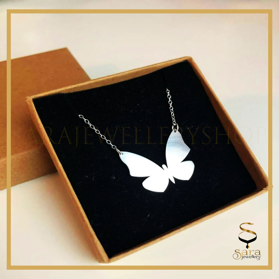 925 Sterling Silver Dainty Butterfly  Necklace| Best choice for Women Teen Girls Jewelry Gifts Birthday sjewellery|sara jewellery shop toronto