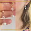 Drop Gold Pearl Earrings, Ball Stud Earrings, Dangle Earrings sjewellery|sara jewellery shop toronto