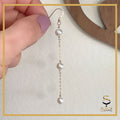 Freshwater Pearl Earrings| Pearl Earrings| Dangle Earrings| Minimalist| Dainty| Gift For Her| Wedding| Bridesmaid sjewellery|sara jewellery shop toronto