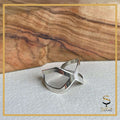 Infinity midi ring| Sterling silver midi ring| Sterling silver infinity midi ring sjewellery|sara jewellery shop toronto