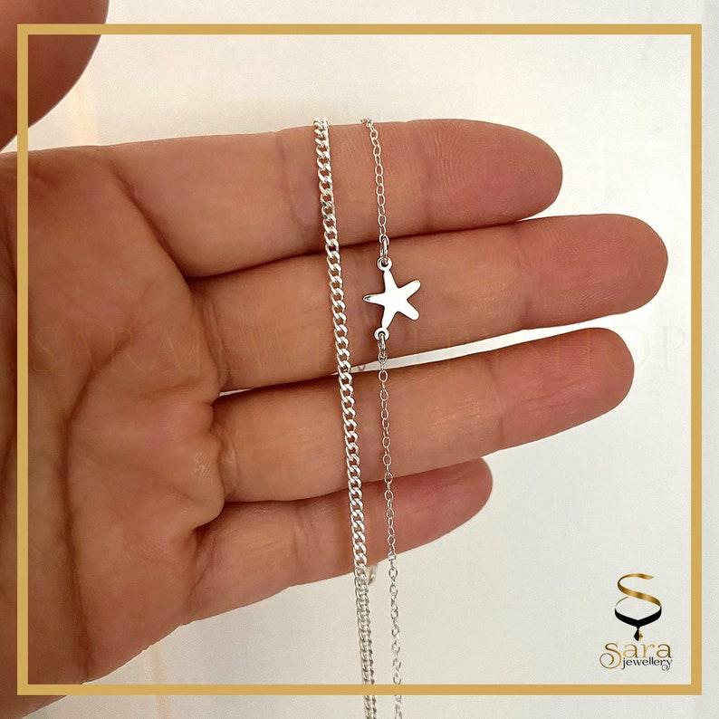 New version Sterling Silver Little Twinkle Star Bracelet| Sterling silver star bracelet| Lovely Bracelet| Adjustable Bracelet| Gift for Her| sjewellery|sara jewellery shop toronto