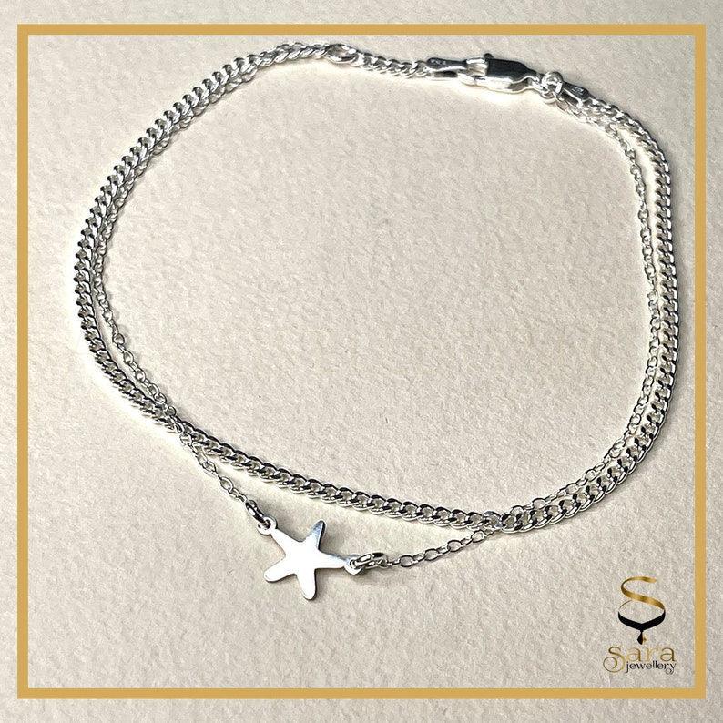 New version Sterling Silver Little Twinkle Star Bracelet| Sterling silver star bracelet| Lovely Bracelet| Adjustable Bracelet| Gift for Her| sjewellery|sara jewellery shop toronto