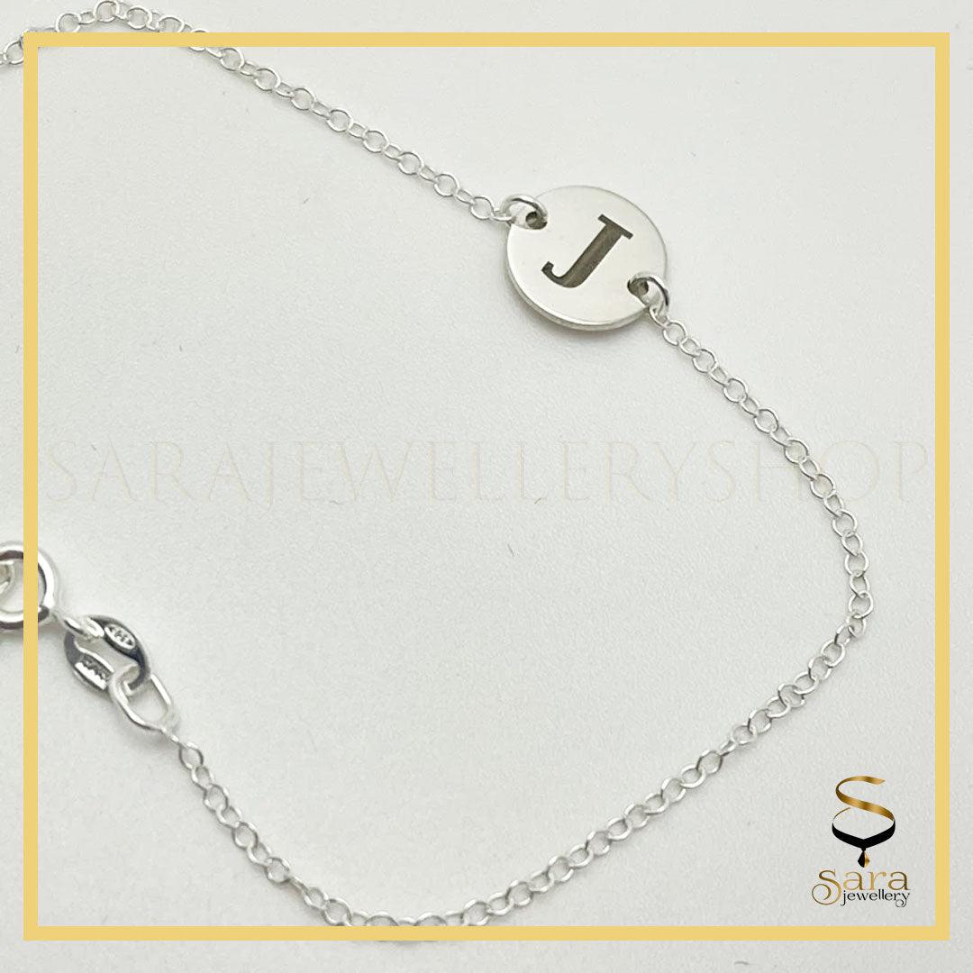 Personalized Gold Silver Heart Initial Ankle Bracelet| Layering Anklet| Gift for Her| Beach Wedding| Bridesmaid Gift - sjewellery|sara jewellery shop toronto