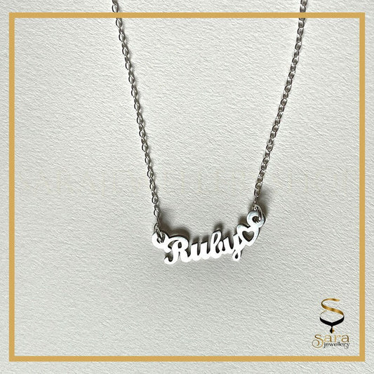 Personalized Name Necklace in 925 Sterling Silver| Custom Name Necklace with Name sjewellery|sara jewellery shop toronto