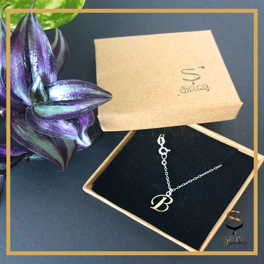 Personalized Silver Initial Anklet| Layering Anklet| Gift for Her| Beach Wedding| Bridesmaid Gift - sjewellery|sara jewellery shop toronto