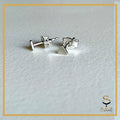 Triangle sterling silver stud earrings| Modern Studs| Stud Earrings| Simple Studs| Small Earrings| Gift Set sjewellery|sara jewellery shop toronto