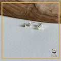 Triangle sterling silver stud earrings| Modern Studs| Stud Earrings| Simple Studs| Small Earrings| Gift Set sjewellery|sara jewellery shop toronto