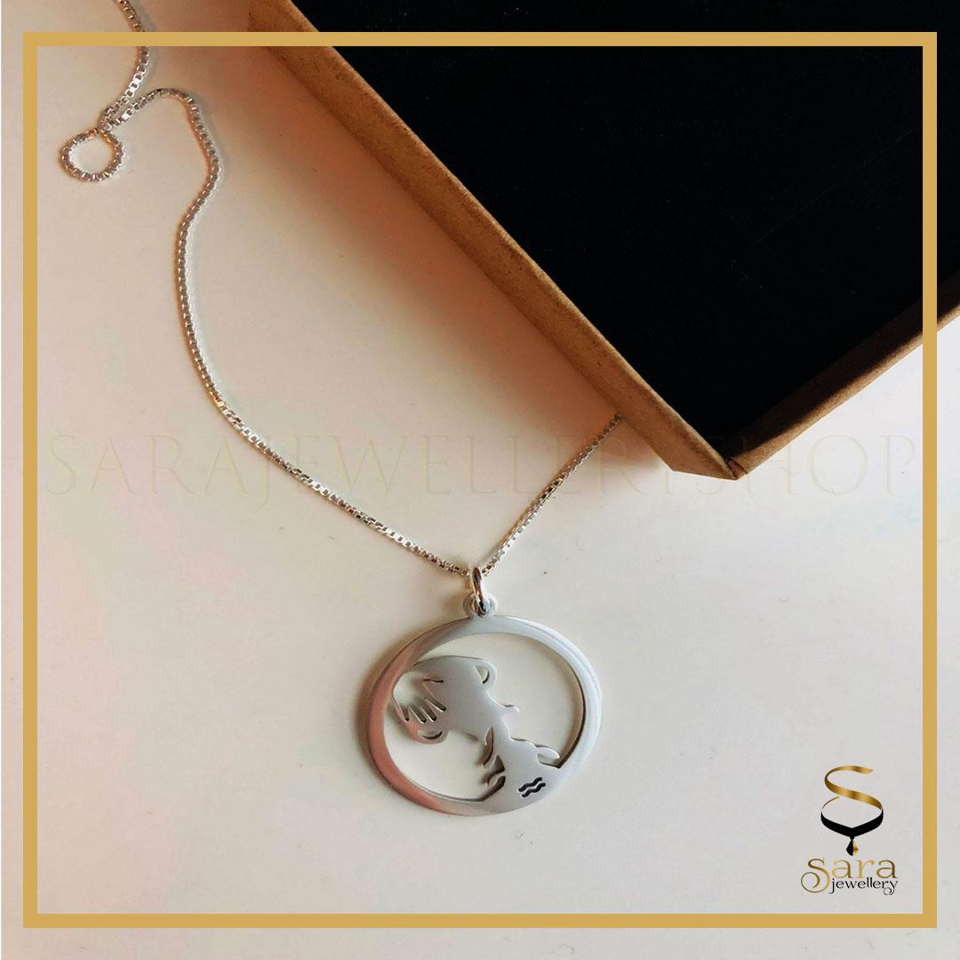 Zodiac Silver Pendant Charm Necklaces| Zodiac Necklace | Zodiac Symbol| 925 Sterling Silver Zodiac Constellation Charms - Sara jewellery shop