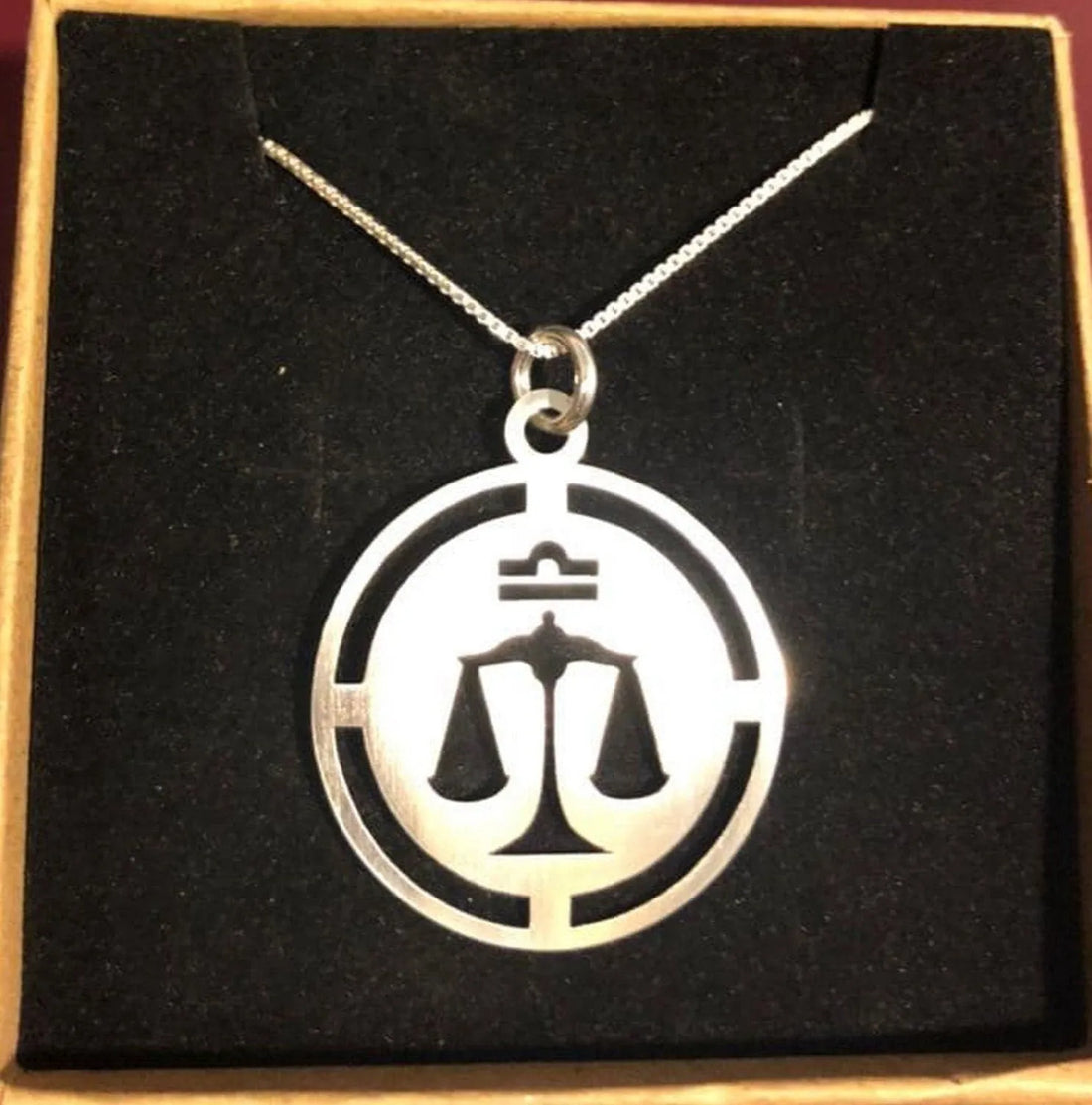 Unique Sterling Silver Zodiac Necklace, Sterling Silver Zodiac Sign Pendant With Sterling Silver Chain, Silver Necklace for Women And Men - Sara jewellery shop