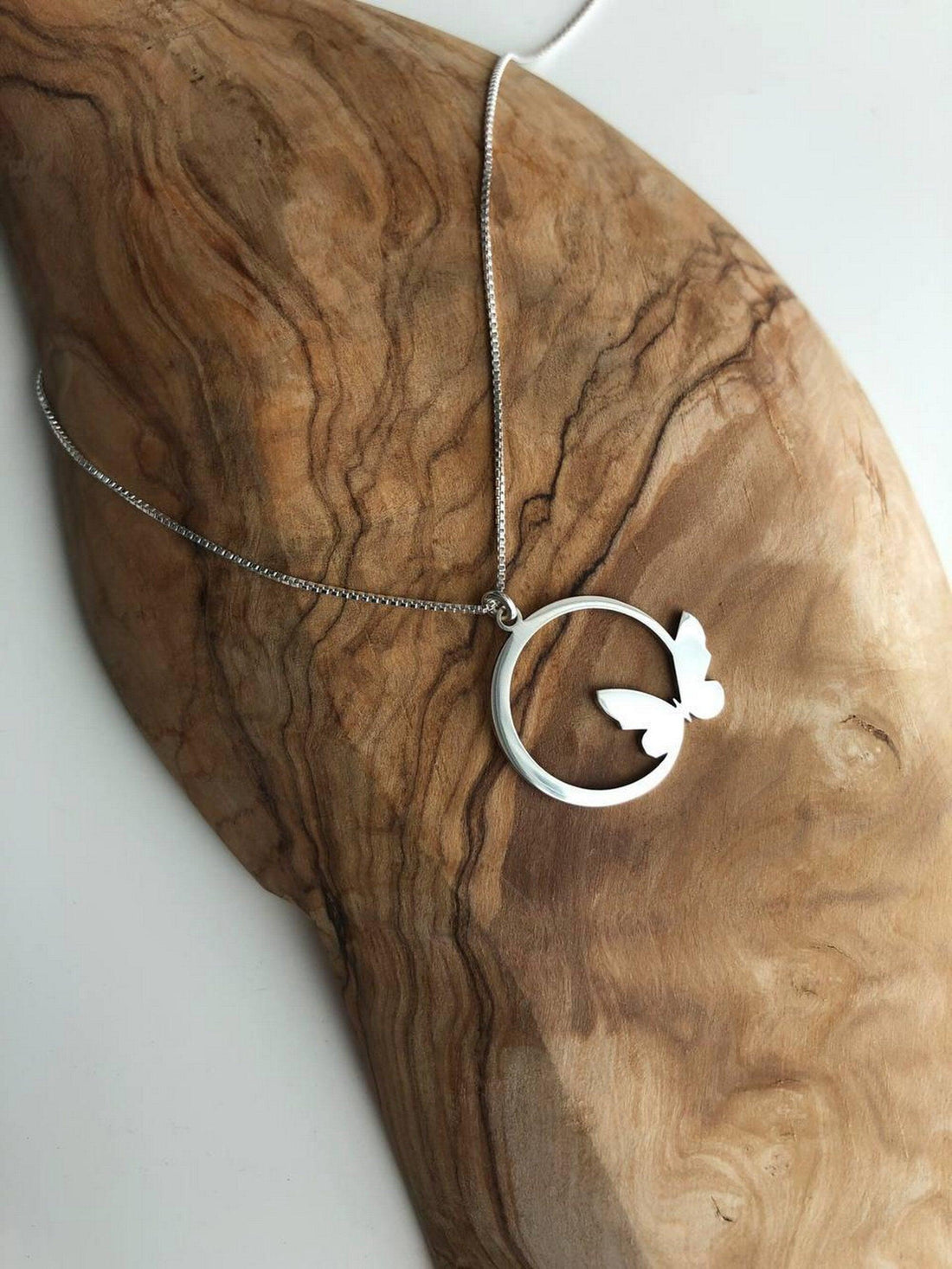 Butterfly Necklace For Woman, Butterfly Necklace, Silver Butterfly Pendant, Butterfly initial Necklace, Necklace For Mom, Christmas Gift - sjewellery|sara jewellery shop toronto