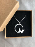 Butterfly Necklace For Woman, Butterfly Necklace, Silver Butterfly Pendant, Butterfly initial Necklace, Necklace For Mom, Christmas Gift - sjewellery|sara jewellery shop toronto