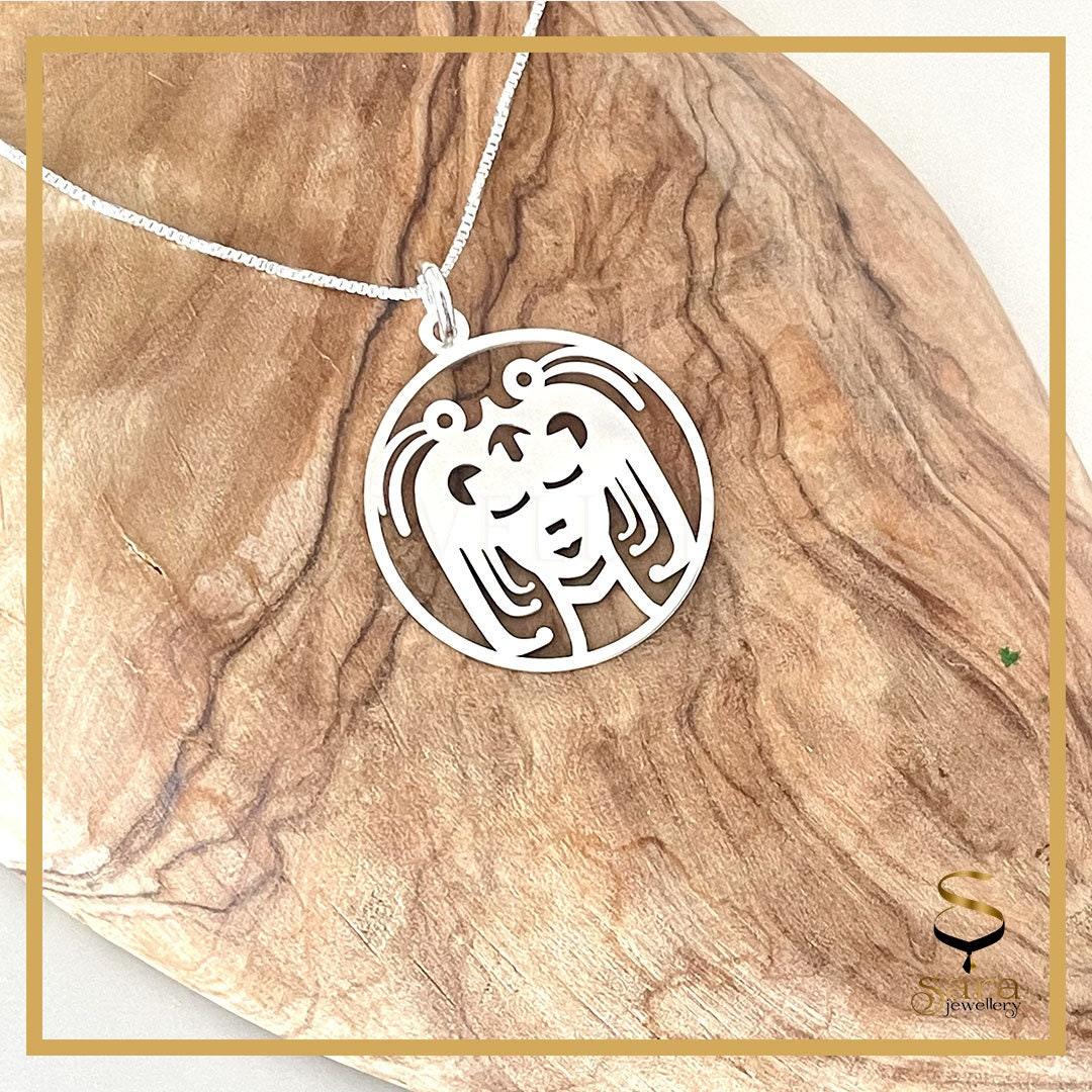 Zodiac Necklace|Sterling Silver 925|Zodiac Symbols Necklace - Sara jewellery shop